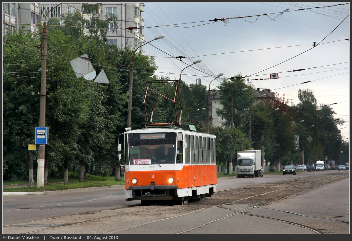 Tver, Tatra T6B5SU № 13