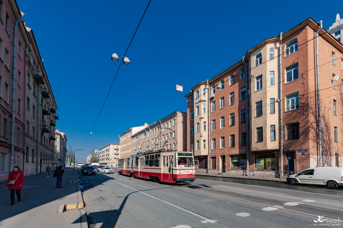 Санкт-Петербург, ЛВС-86К № 7045