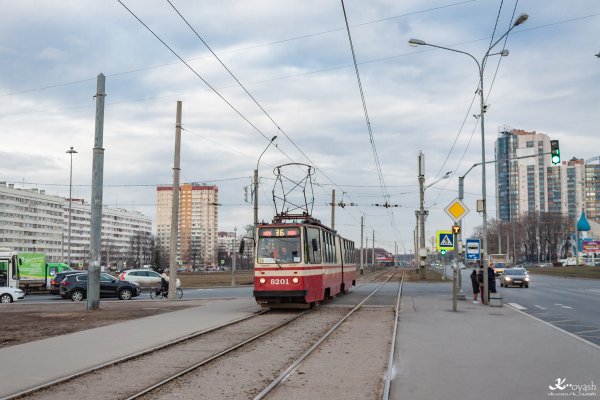 Petrohrad, LVS-86K č. 8201 Petrohrad, LVS-86K č. 8201