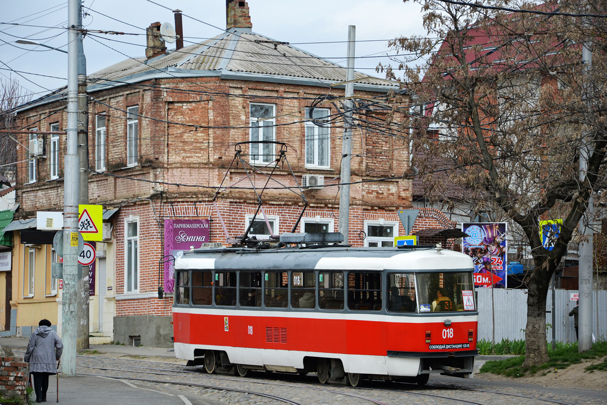 Краснодар, Tatra T3SU КВР ТРЗ № 018