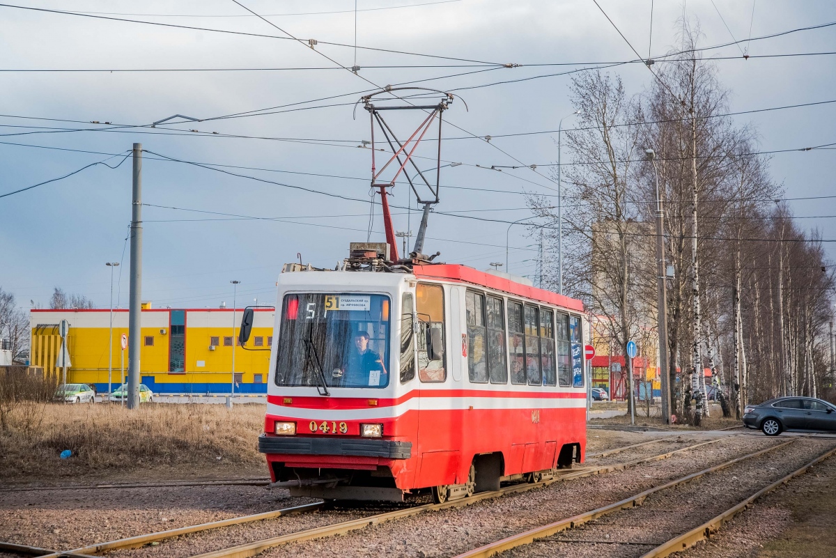 Санкт-Петербург, 71-134К (ЛМ-99К) № 0419