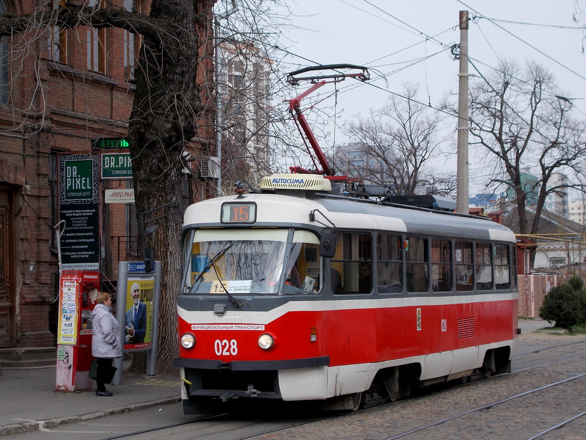 Краснодар, Tatra T3SU КВР ТМЗ № 028