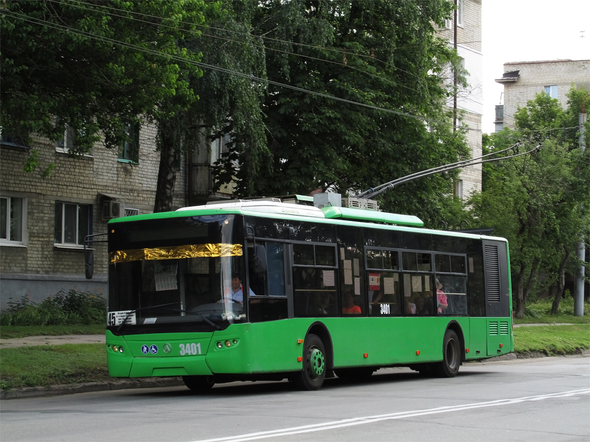 Харьков, ЛАЗ E183A1 № 3401