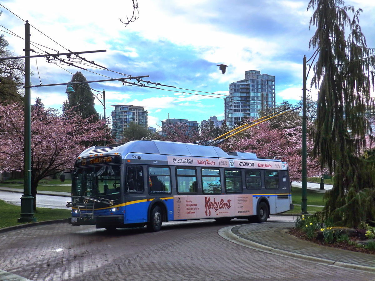 Ванкувер, New Flyer E40LFR № 2219