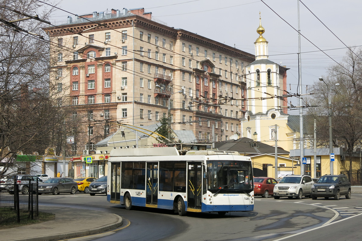 Москва, Тролза-5265.00 «Мегаполис» № 1485 Москва, Тролза-5265.00 «Мегаполис» № 1485