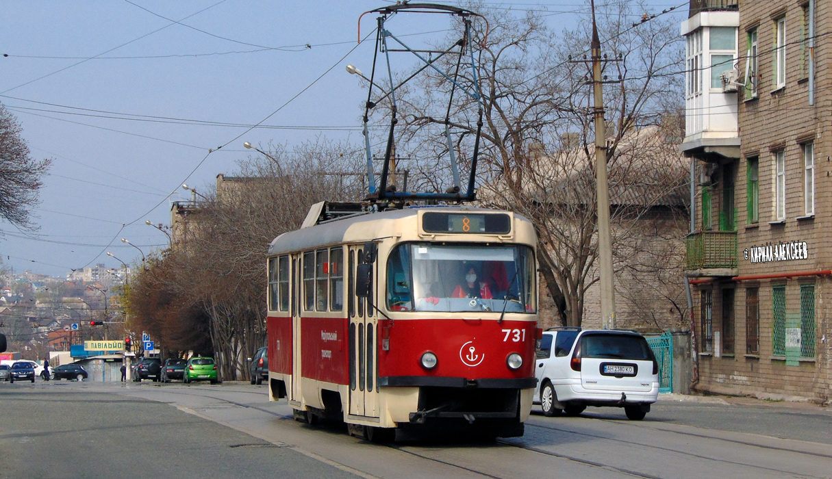 Мариуполь, Tatra T3A № 731
