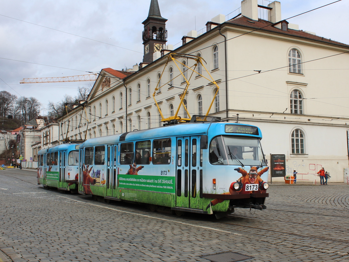 Praha, Tatra T3R.PV # 8173