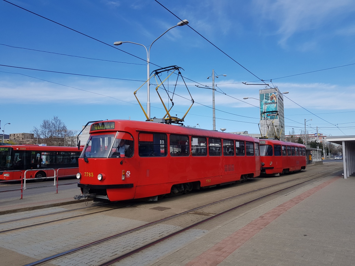 Братислава, Tatra T3P № 7783