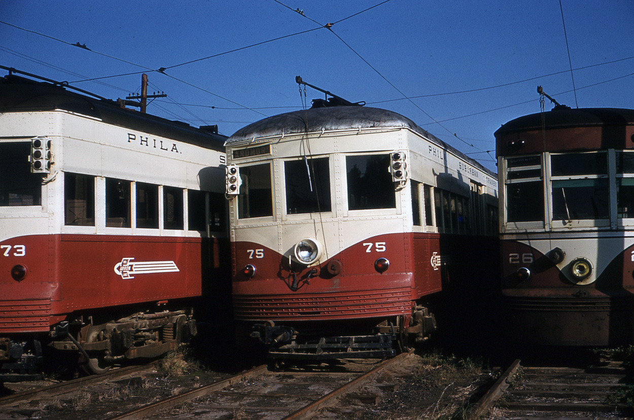 Филадельфия, Четырёхосный моторный Brill № 75; Филадельфия, Четырёхосный моторный Brill № 26