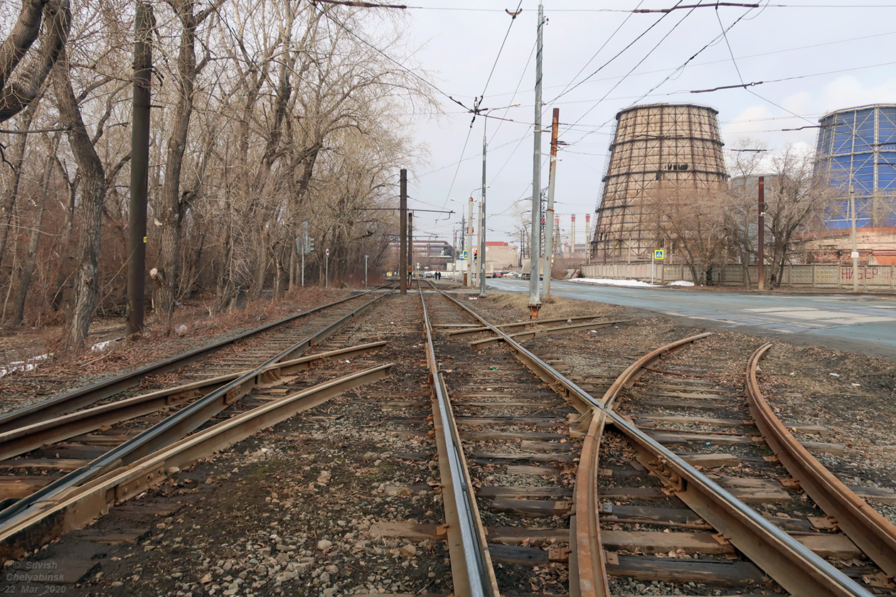 Челябинск — Ремонты и реконструкции; Челябинск — Трамвайные линии