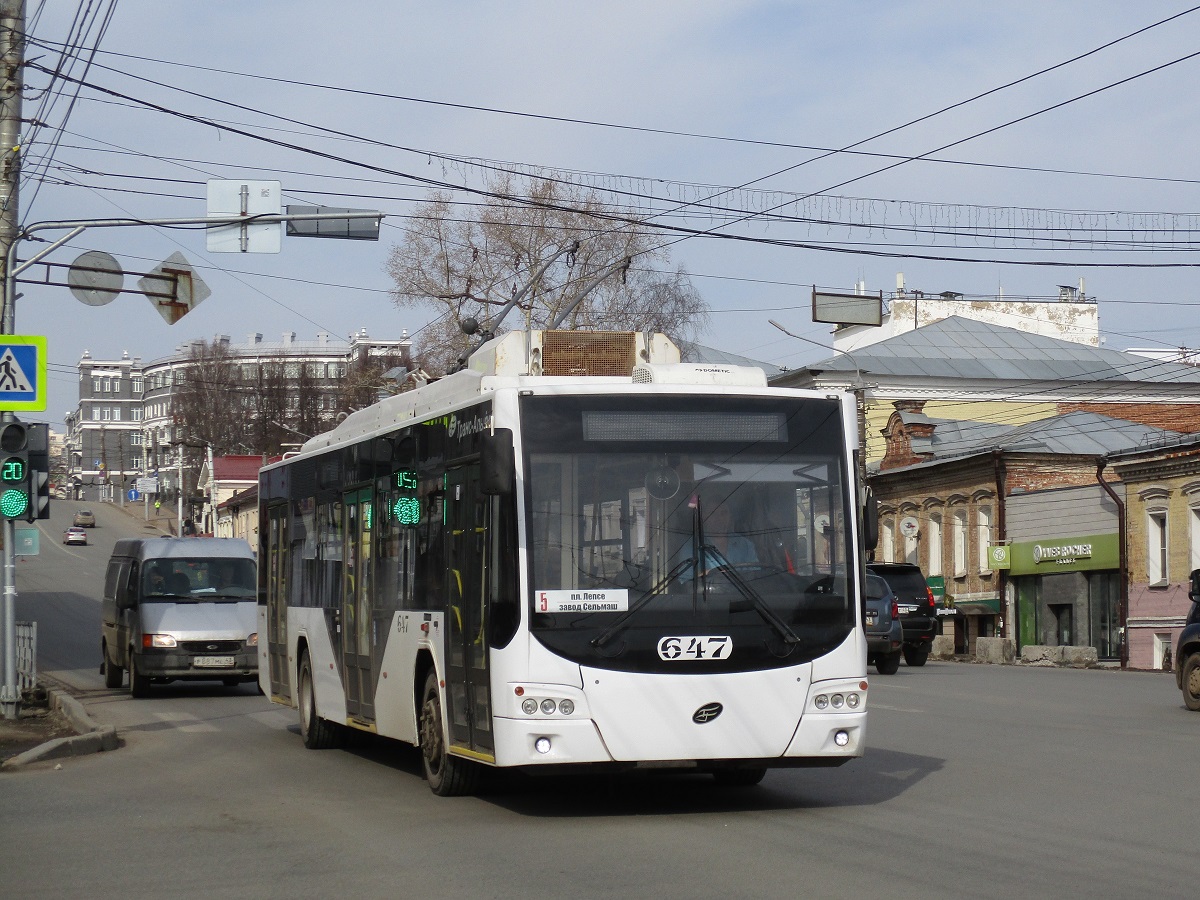 Киров, ВМЗ-5298.01 «Авангард» № 647