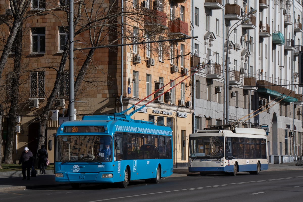 Москва, СВАРЗ-6235.01 (БКМ 32100М) № 3897