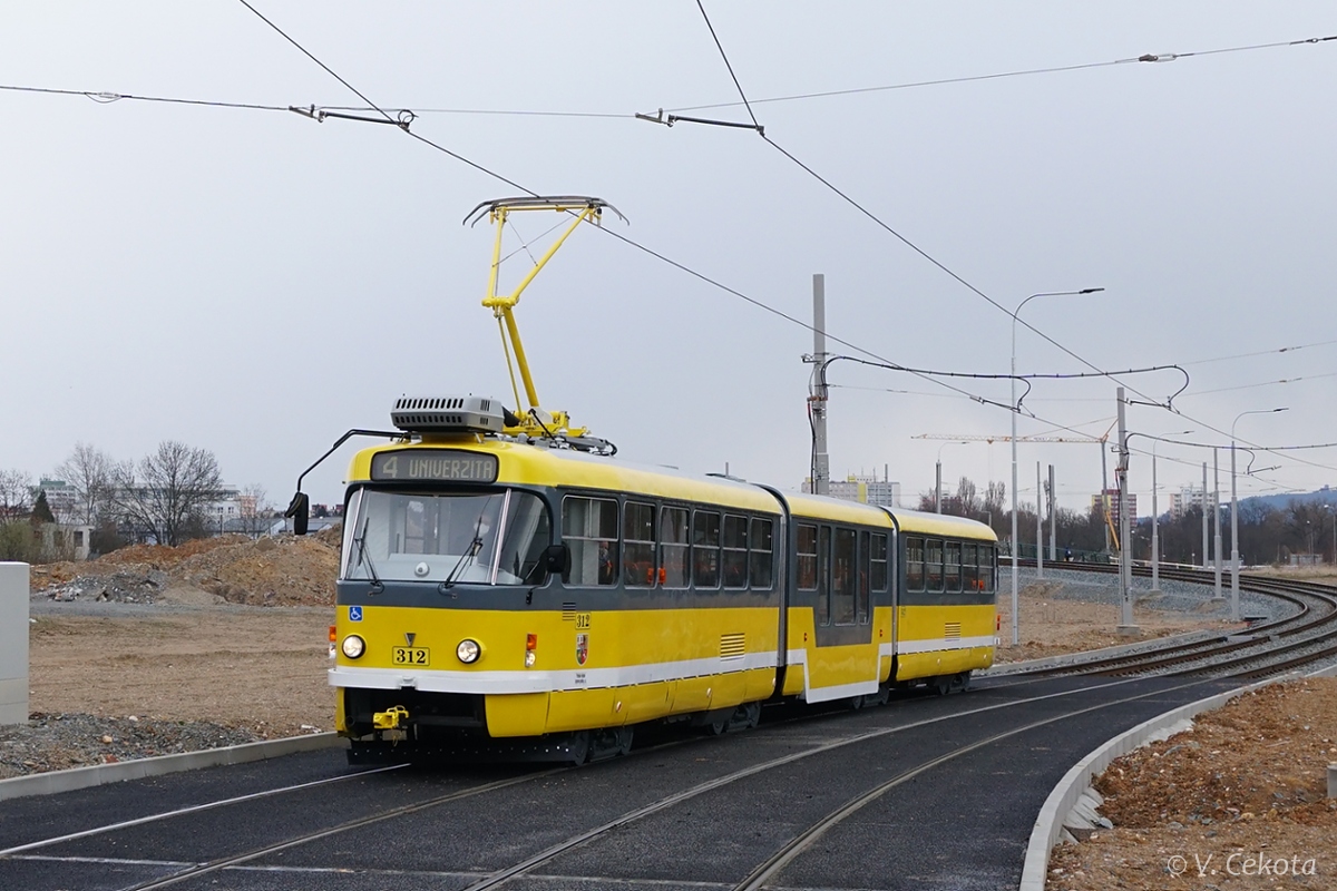 Пльзень, Tatra K3R-NT № 312