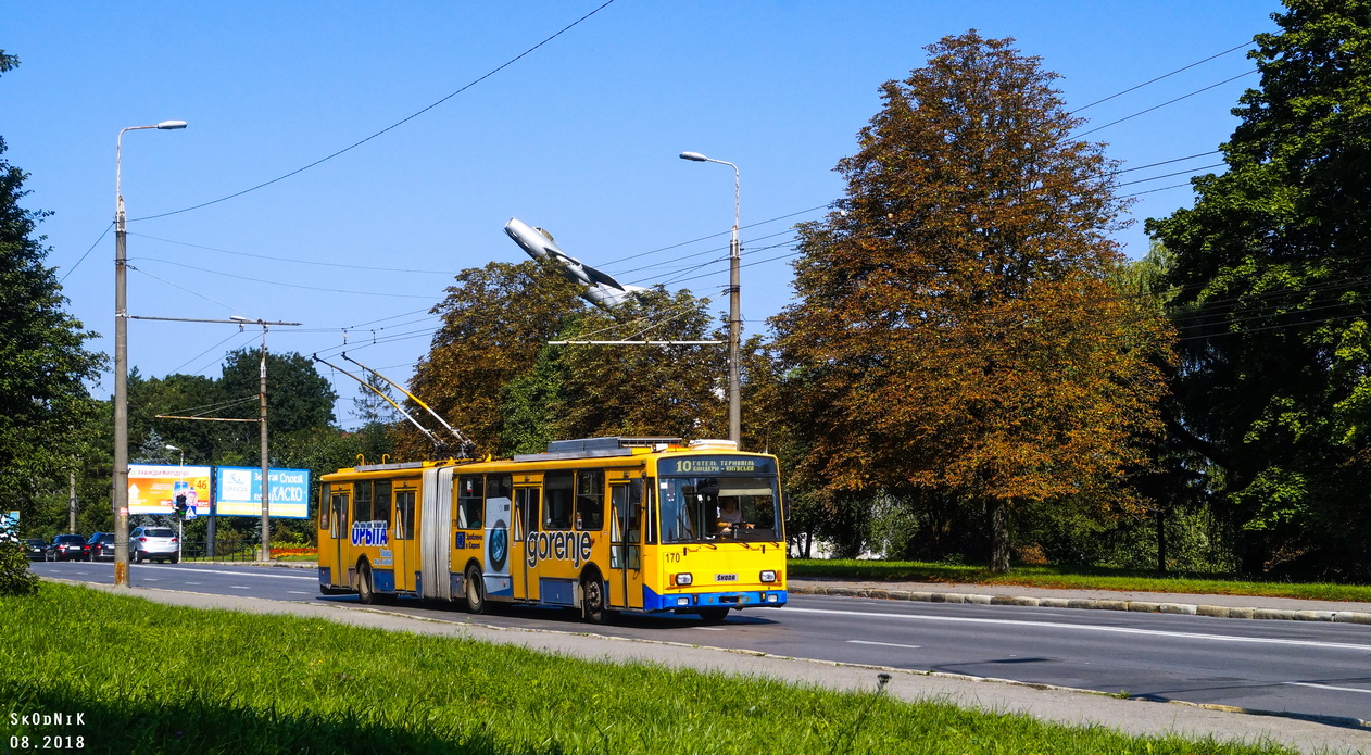 Тернополь, Škoda 15Tr13/6M № 170