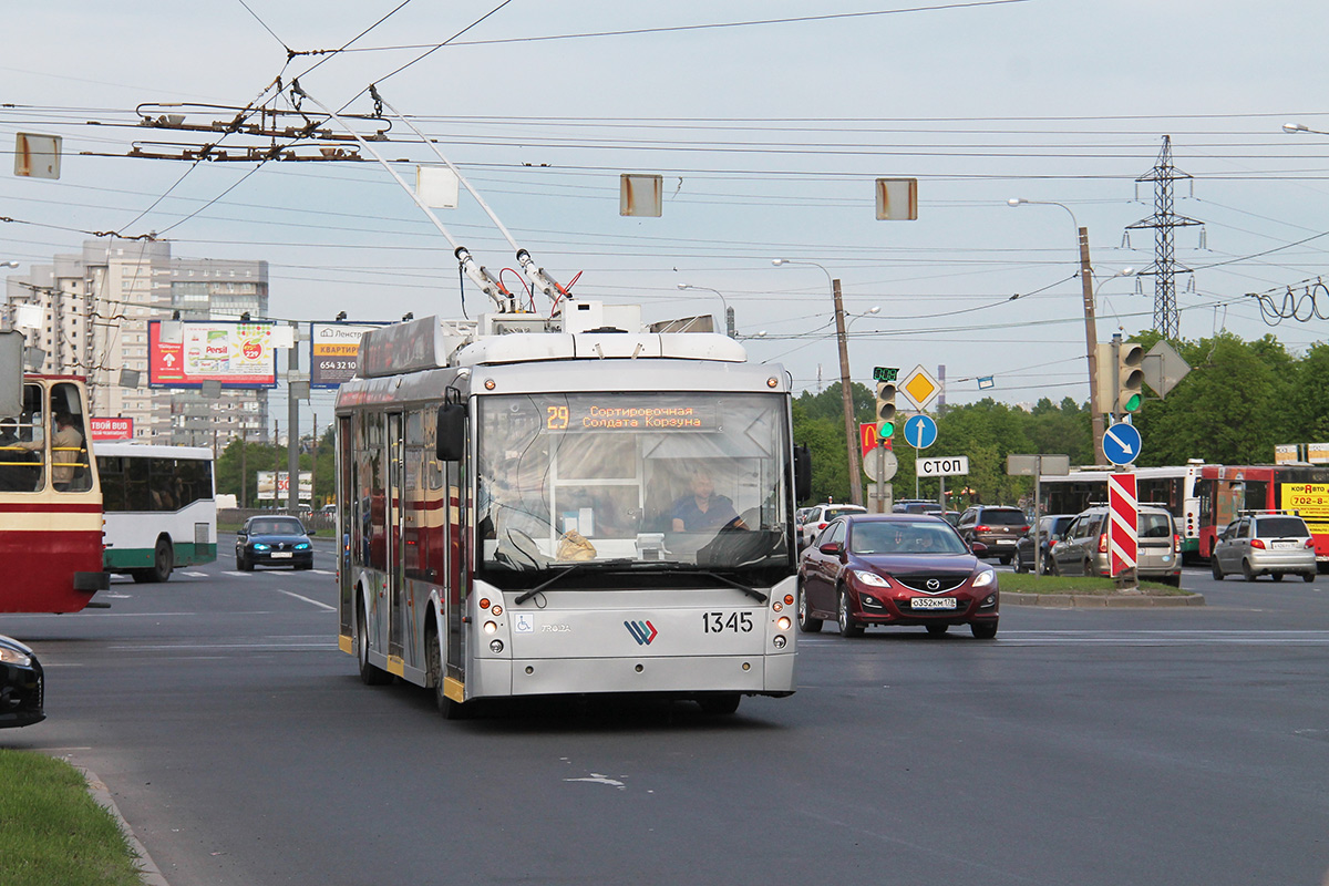 Санкт-Петербург, Тролза-5265.00 «Мегаполис» № 1345