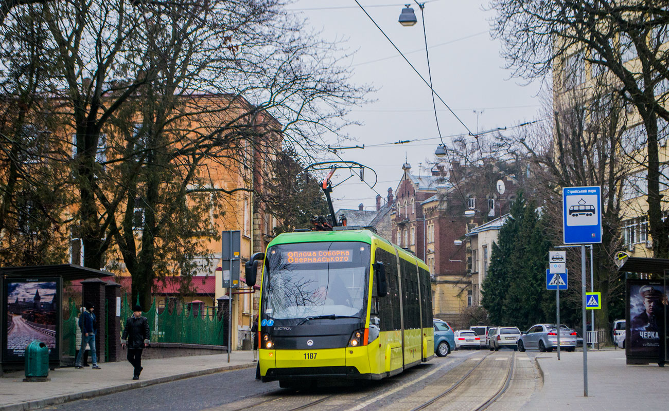 Львов, Electron T3L44 № 1187