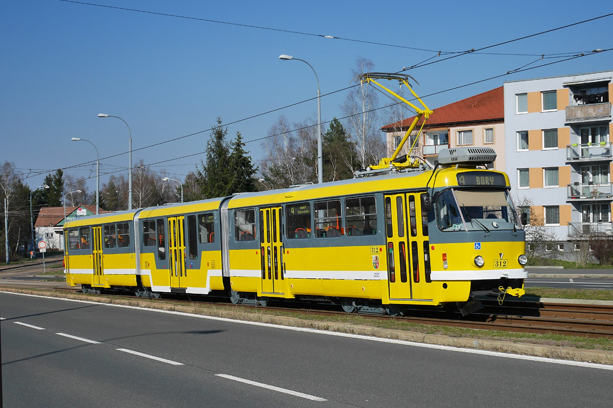 Пльзень, Tatra K3R-NT № 312