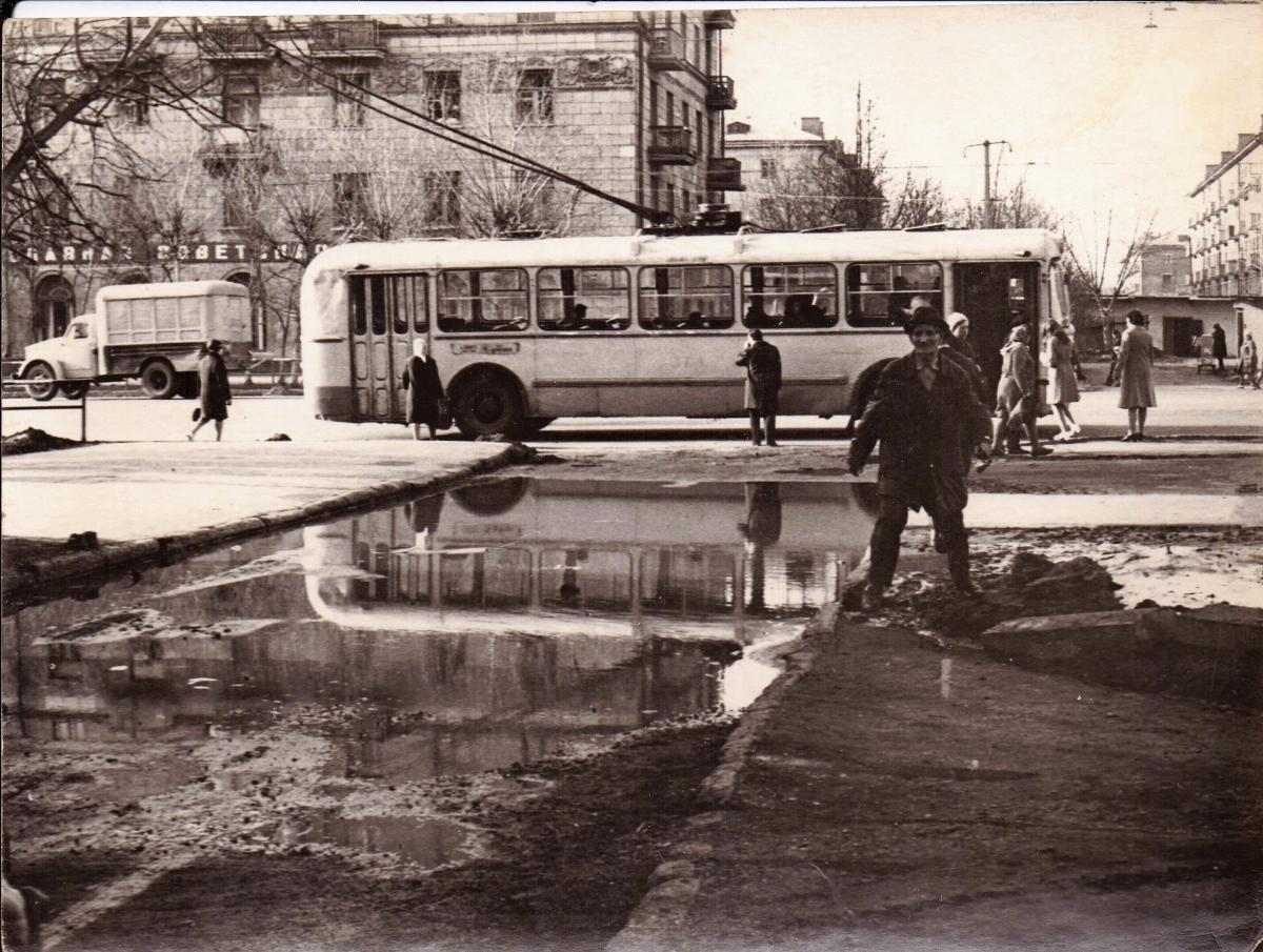 Новосибирск, ЗиУ-5Д № 374; Новосибирск — [Троллейбус] Исторические фотографии