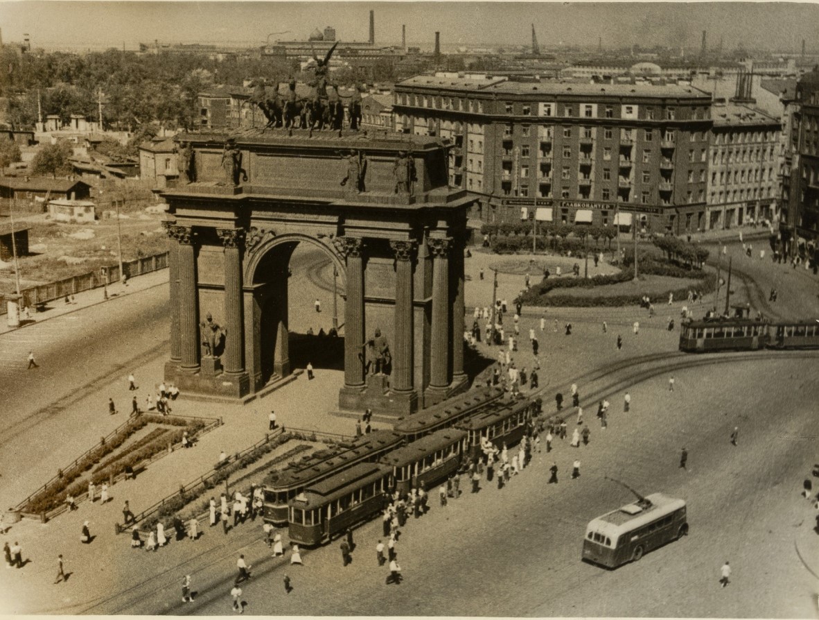 Санкт-Петербург — Исторические фотографии трамвайных вагонов