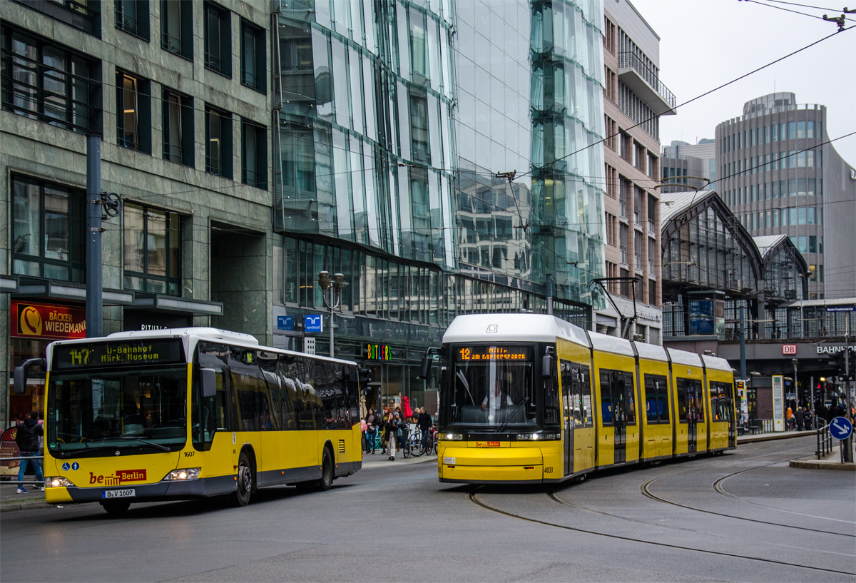 Берлин, Bombardier Flexity Berlin (GT6-08ZR/F6Z) № 4033