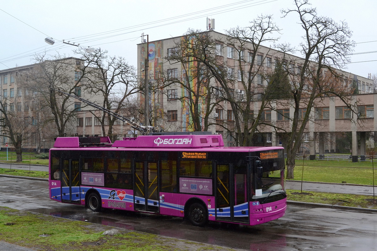 Кременчуг, Богдан Т70117 № 014