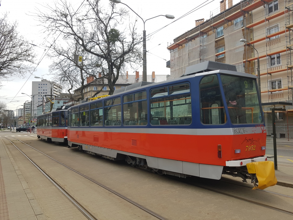 Bratysława, Tatra T6A5 Nr 7952