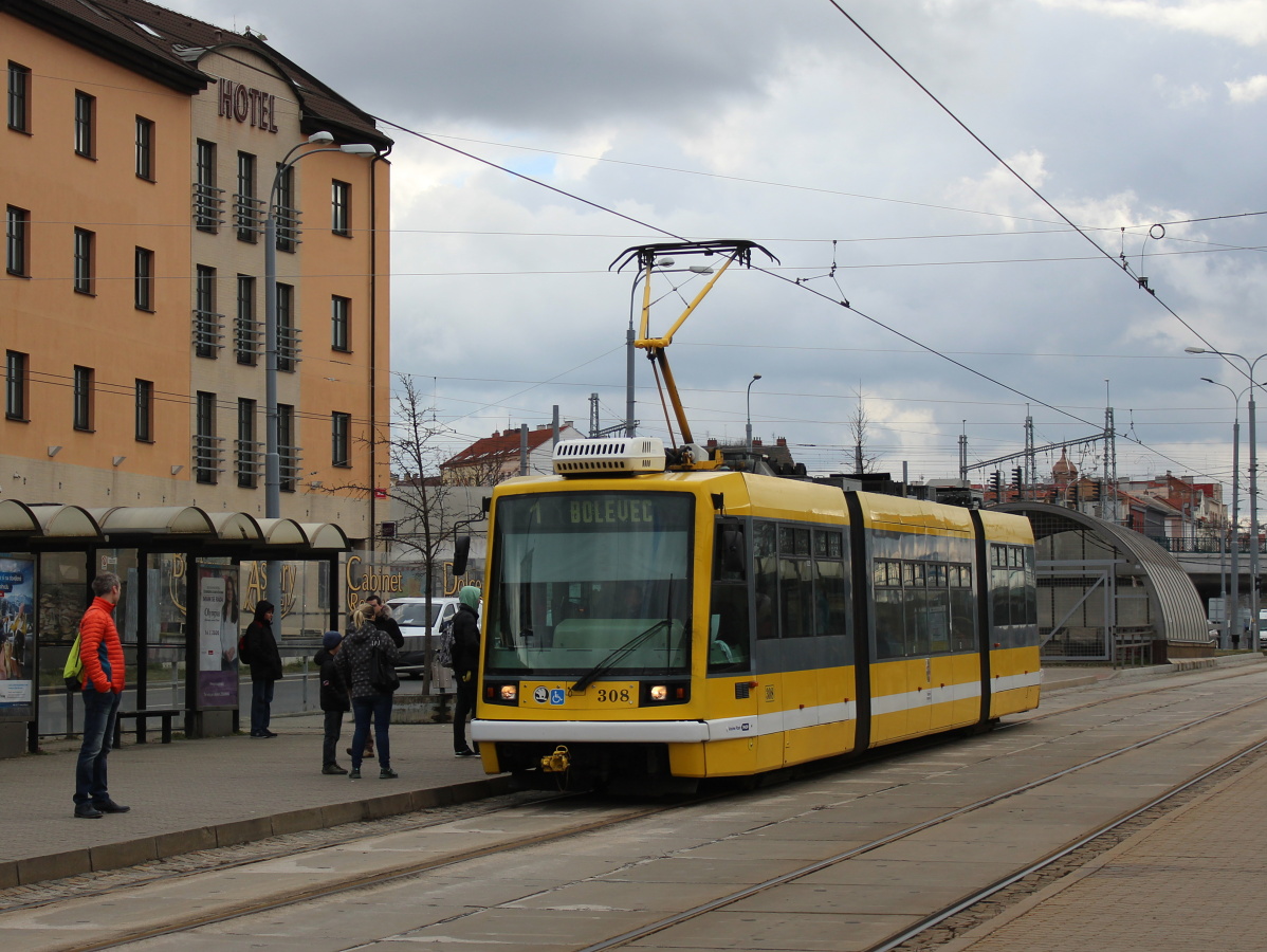 Plzeň, Škoda 03T4 Astra # 308