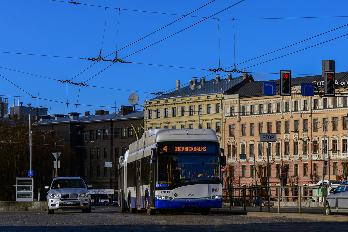 Riga, Solaris Trollino III 18,75 H2 N°. 22039 Riga, Solaris Trollino III 18,75 H2 N°. 22039