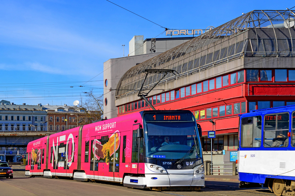 Рига, Škoda 15T ForCity Alfa Riga № 57158