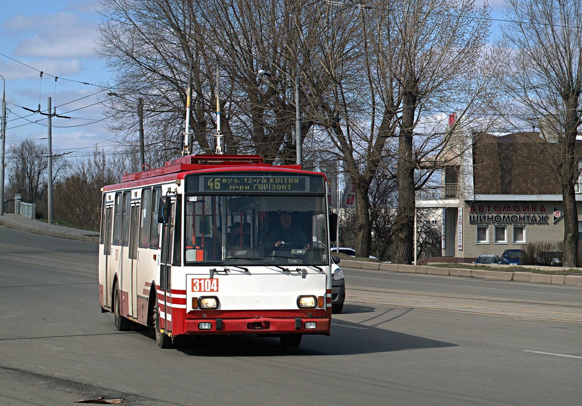 Харьков, Škoda 14Tr17/6M № 3104