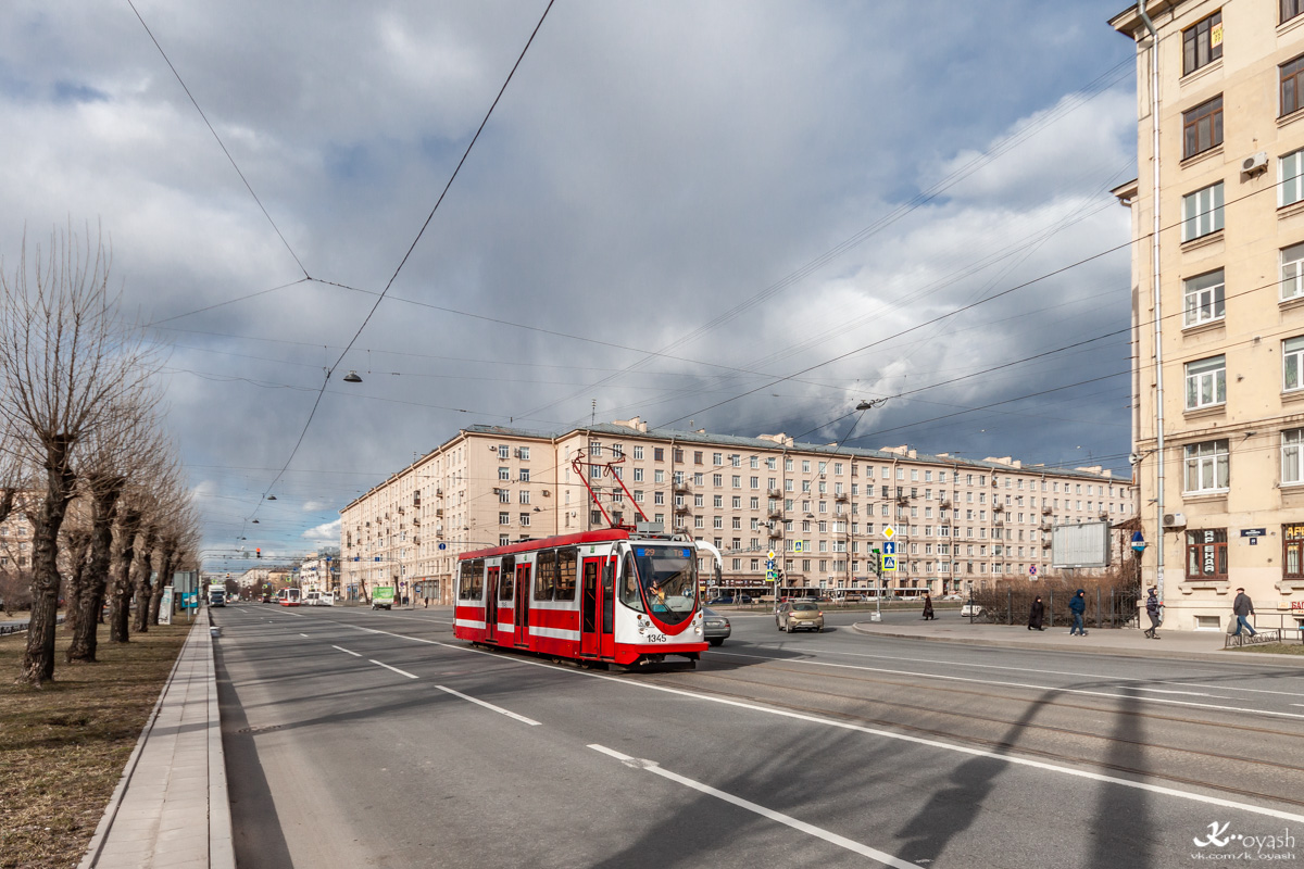 Санкт-Петербург, 71-134А (ЛМ-99АВН) № 1345