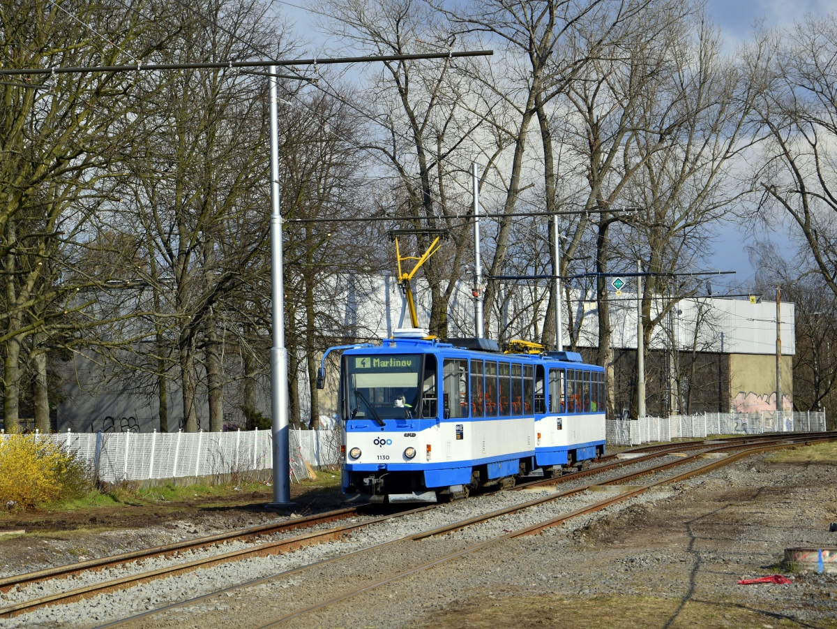 Острава, Tatra T6A5 № 1130; Острава, Tatra T6A5 № 1123 Острава, Tatra T6A5 № 1130; Острава, Tatra T6A5 № 1123