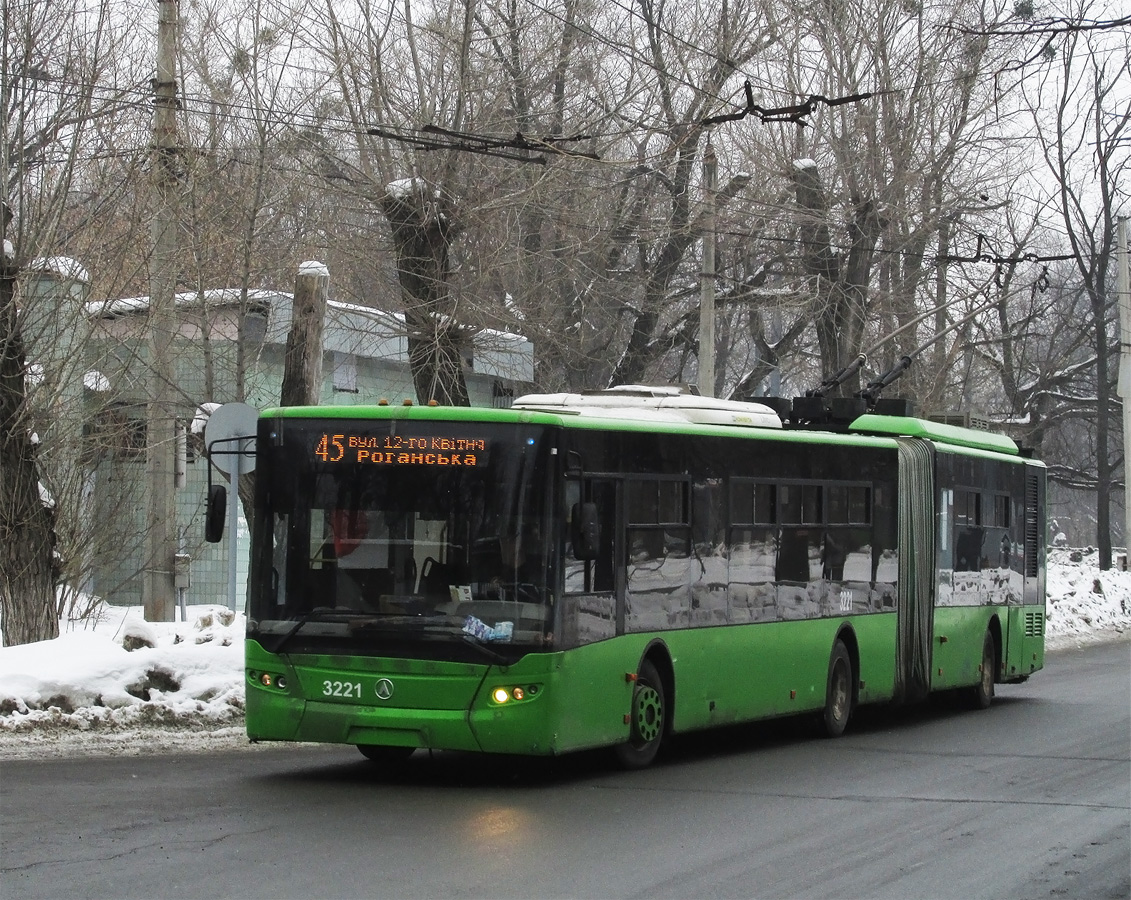 Харьков, ЛАЗ E301D1 № 3221