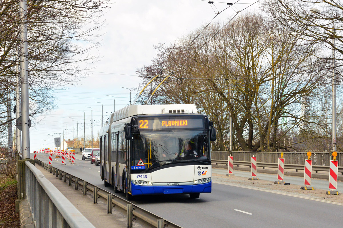 Рига, Škoda 27Tr Solaris III № 17943