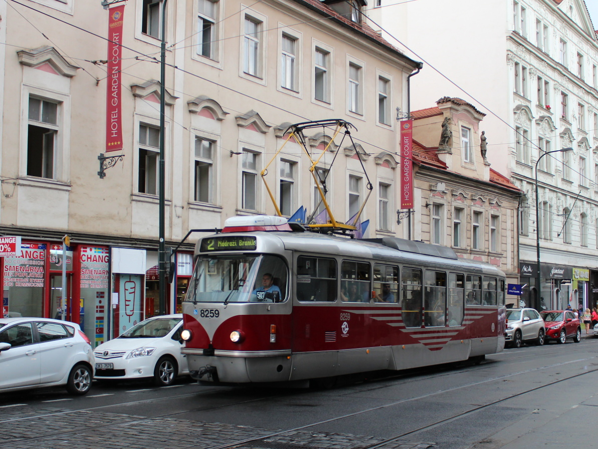 Прага, Tatra T3R.PLF № 8259