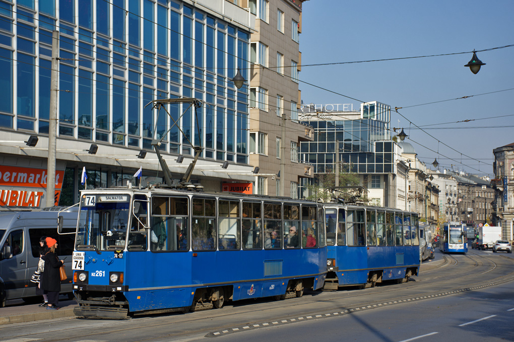 Краков, Konstal 105Na № HZ261