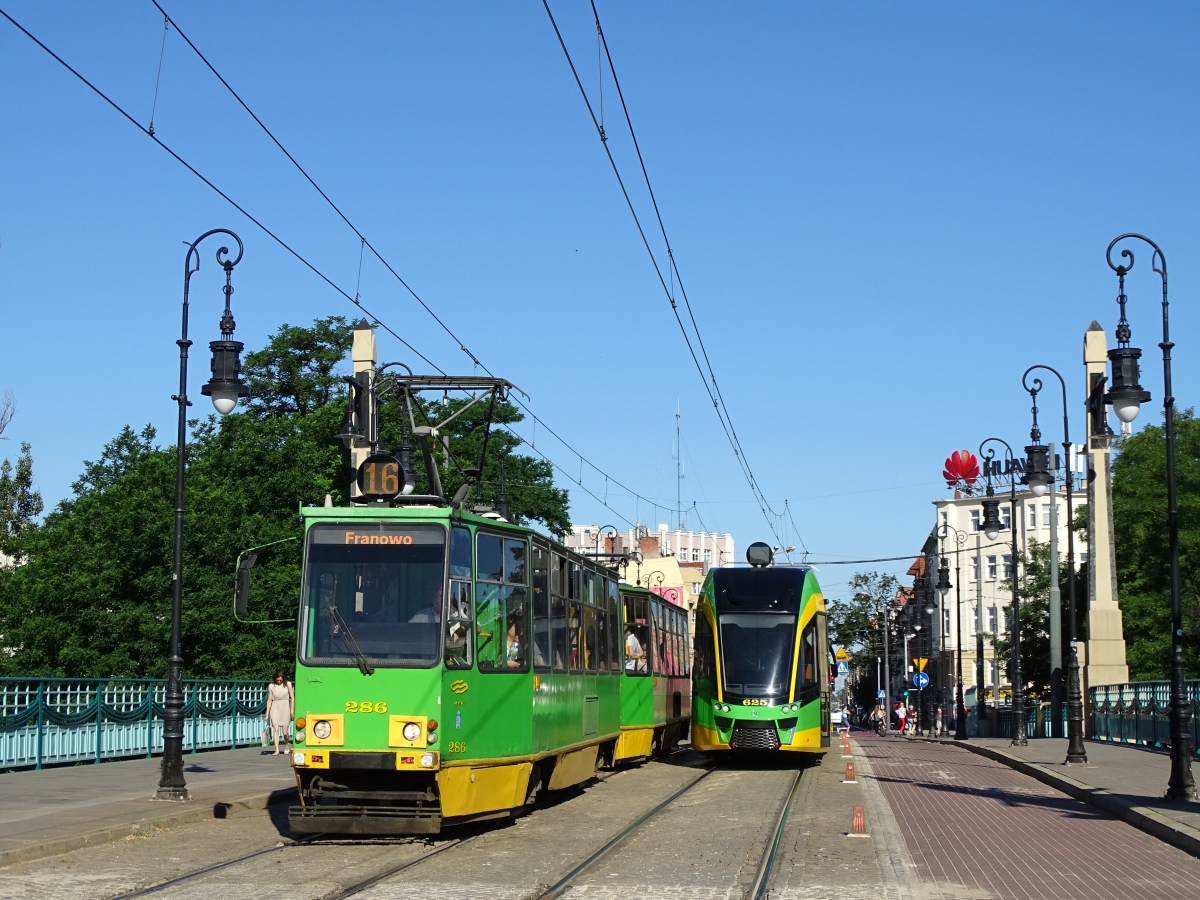 Познань, Konstal 105Na № 286