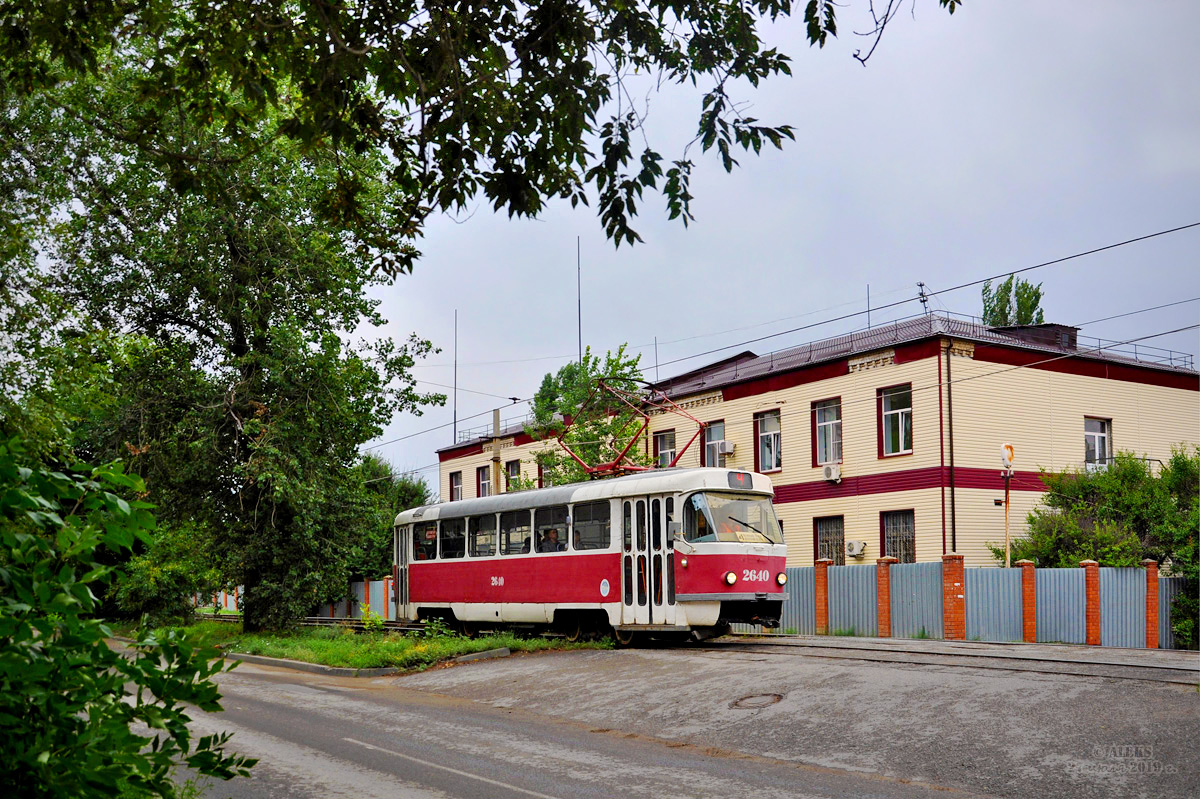 Волгоград, Tatra T3SU (двухдверная) № 2640