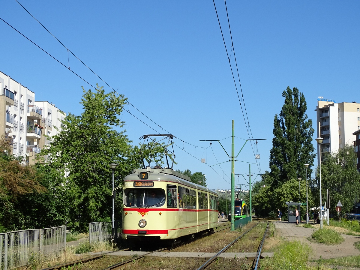 Poznań, Duewag GT8 # 702