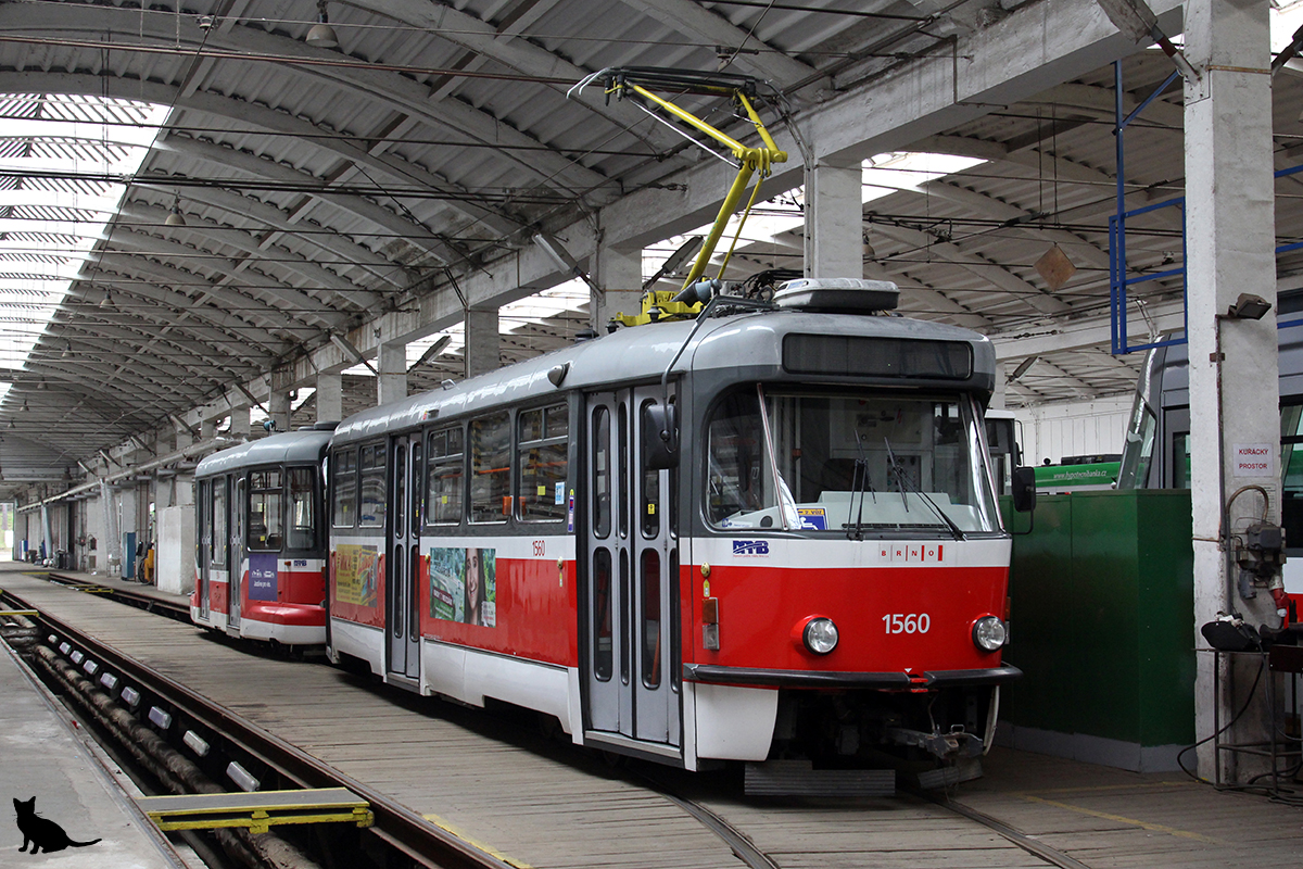 Брно, Tatra T3R.EV № 1560