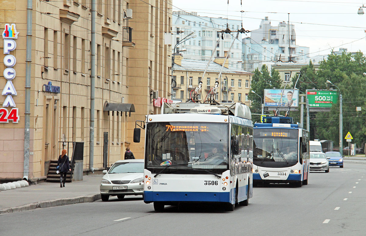 Санкт-Петербург, Тролза-5265.00 «Мегаполис» № 3506