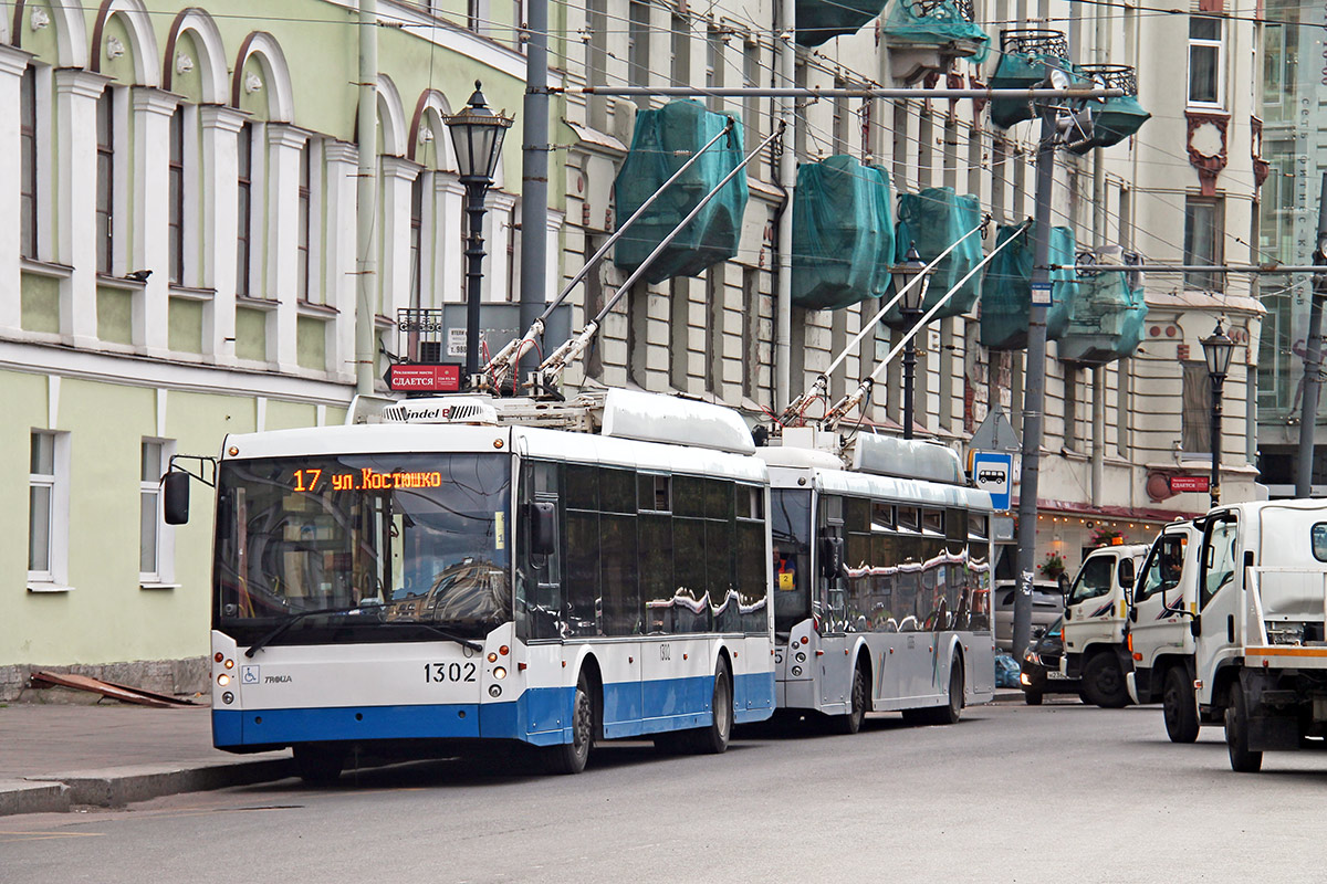 Санкт-Петербург, Тролза-5265.00 «Мегаполис» № 1302
