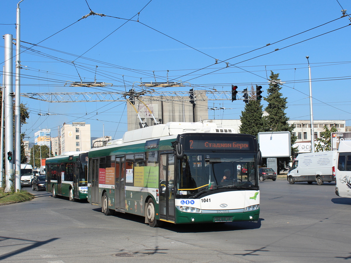 Stara Zagora, Solaris Trollino III 12 Škoda — 1041
