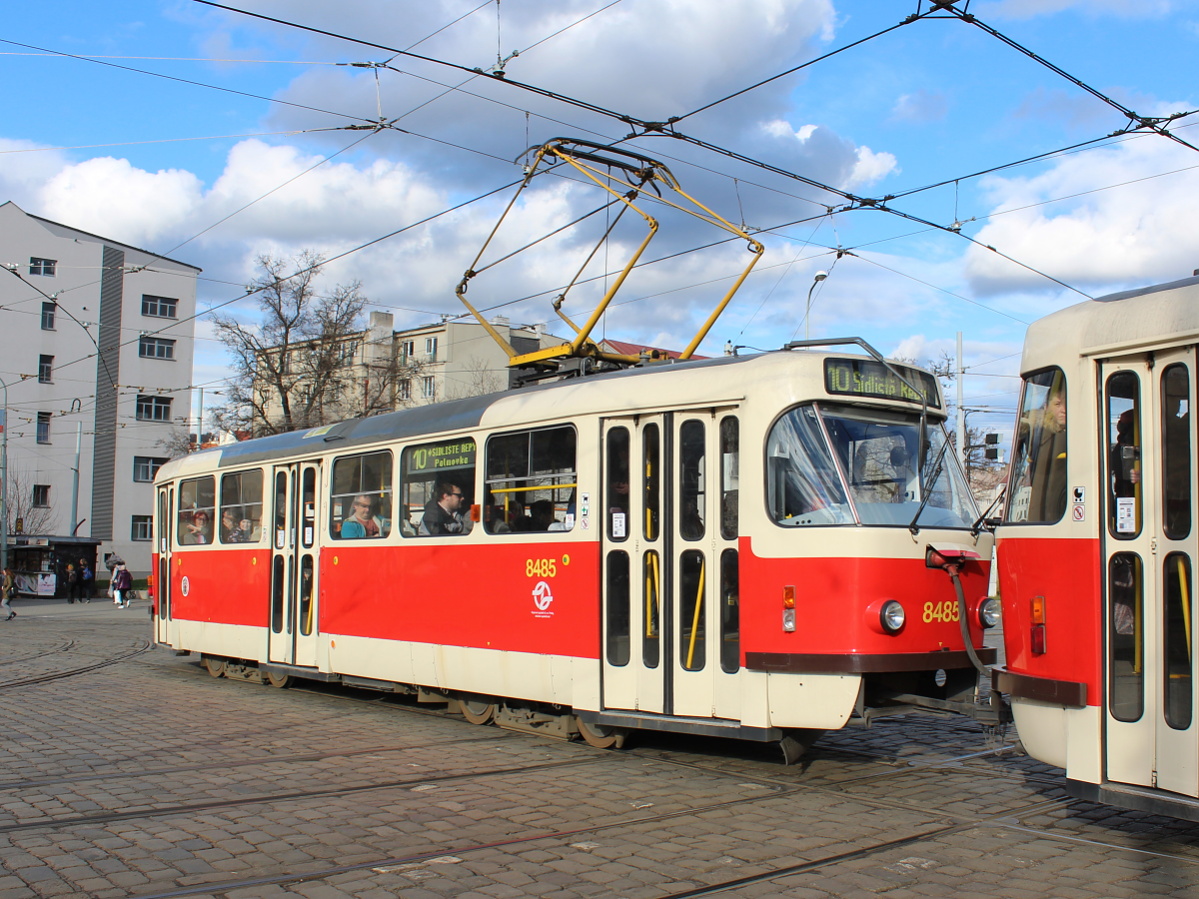 Прага, Tatra T3R.P № 8485