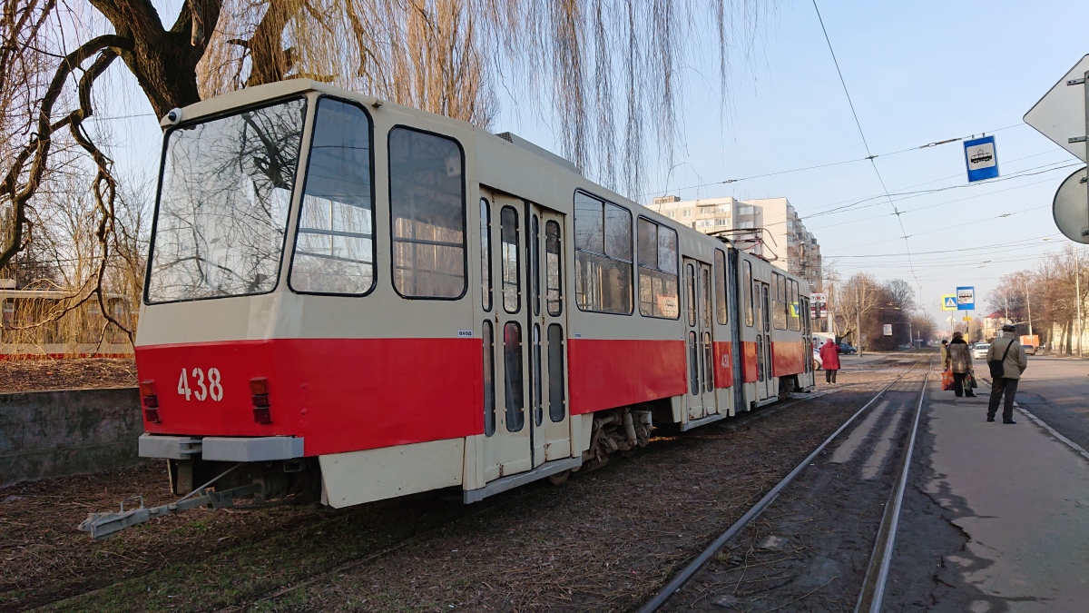 Калининград, Tatra KT4SU № 438