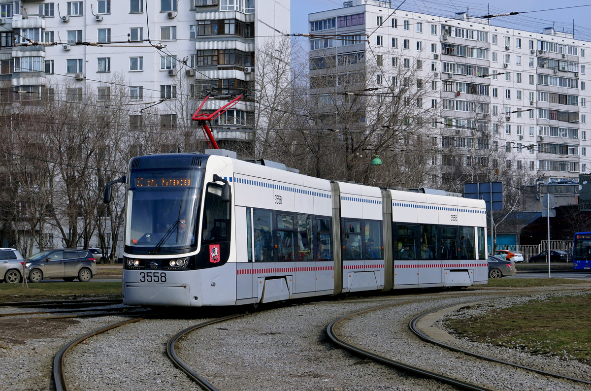 Москва, 71-414 (Pesa Fokstrot) № 3558