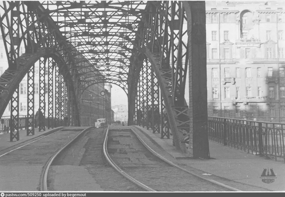 Санкт-Петербург — Исторические фотографии трамвайной инфраструктуры Санкт-Петербург — Исторические фотографии трамвайной инфраструктуры