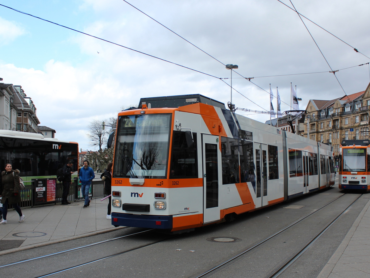 Рейн-Неккар, Duewag MGT6D № 3262