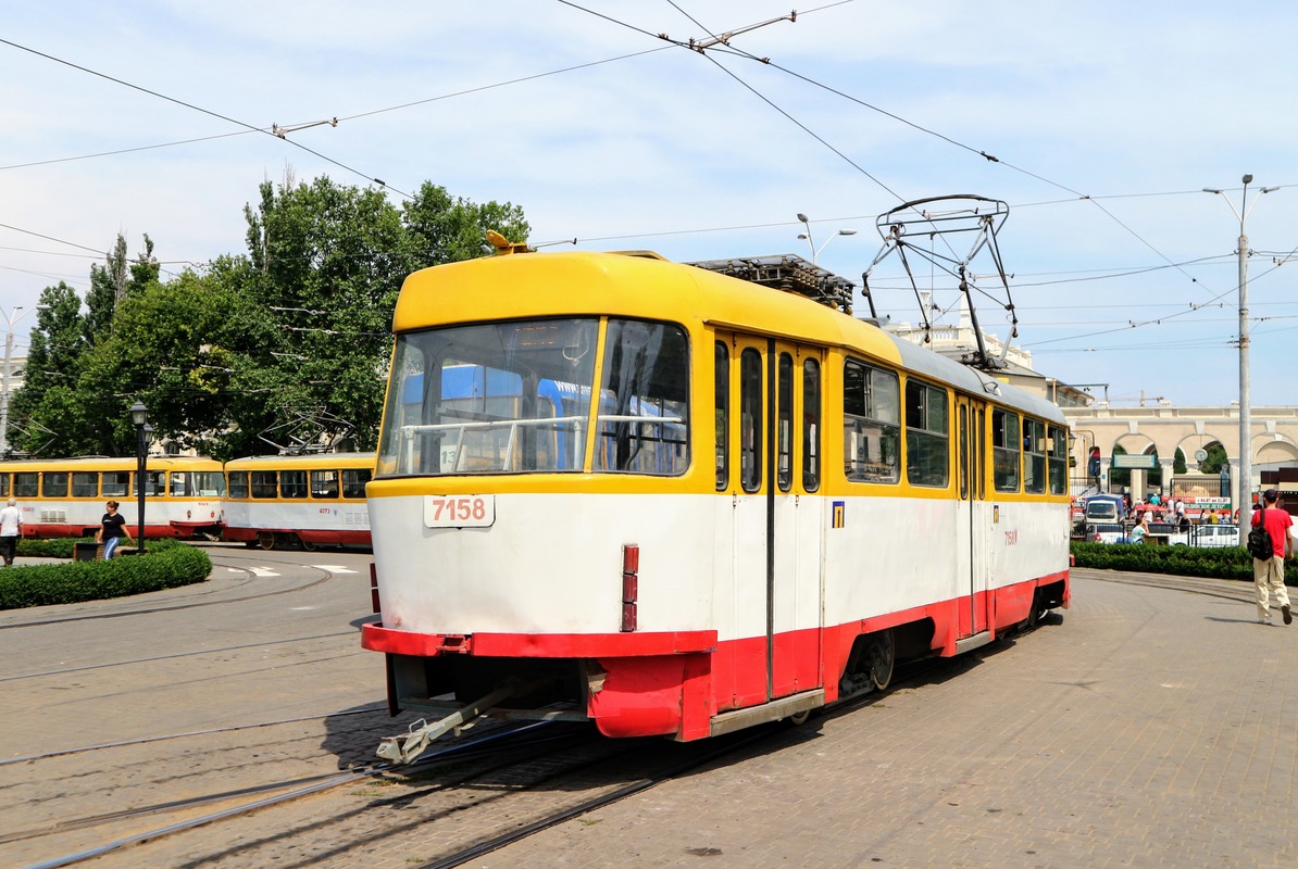 Одесса, Tatra T3A № 7158