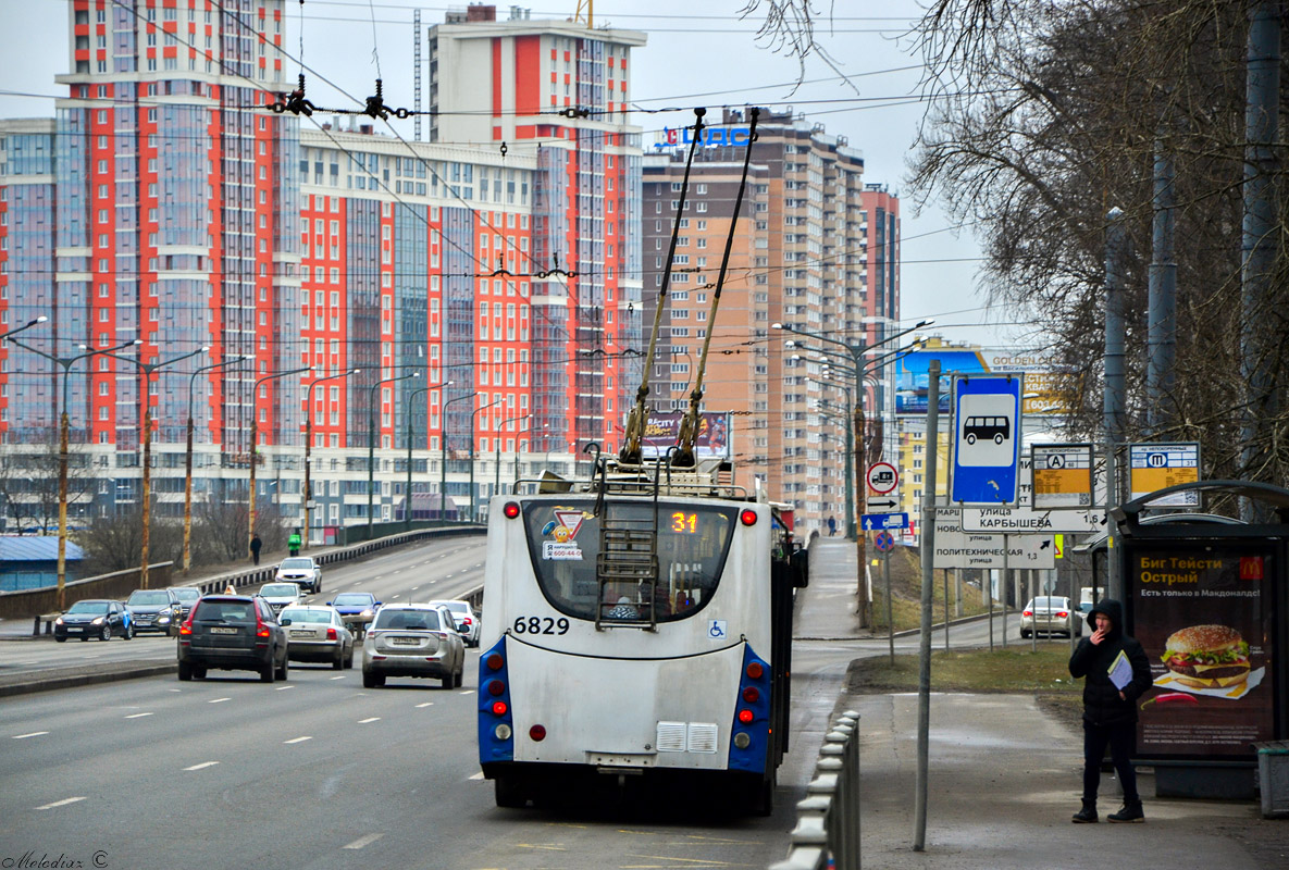 Санкт-Петербург, ВМЗ-5298.01 «Авангард» № 6829
